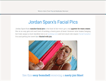 Tablet Screenshot of facialpics.net